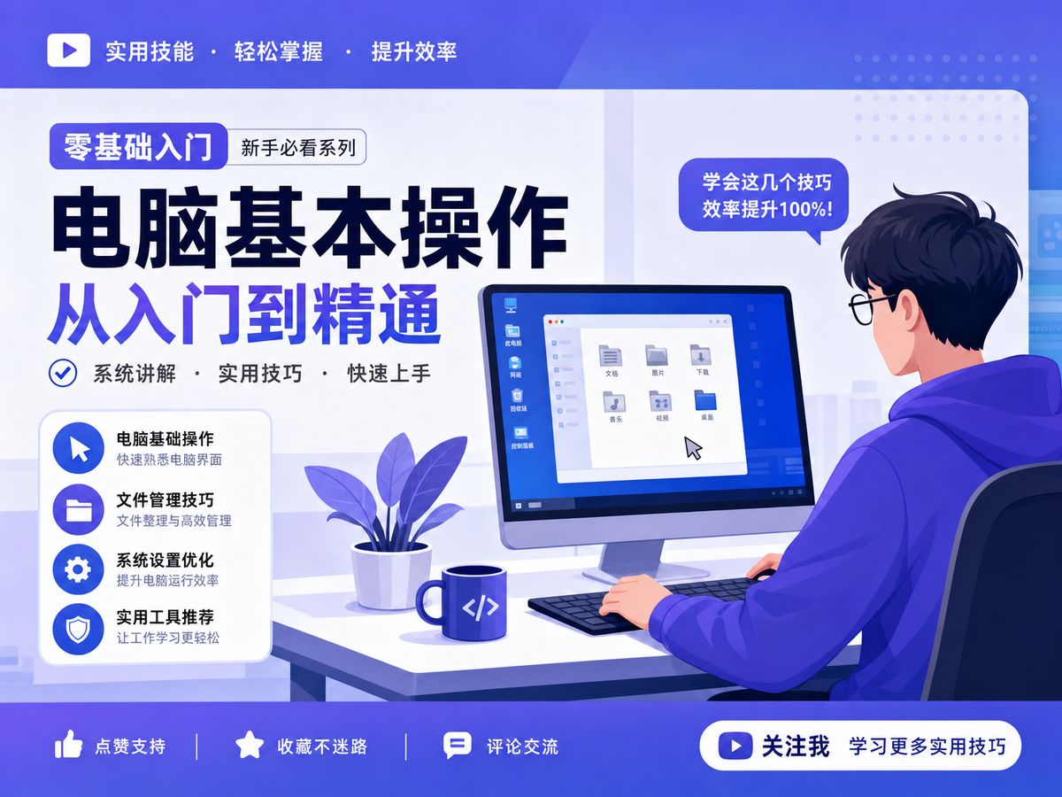萝莉岛电脑技能动漫教程